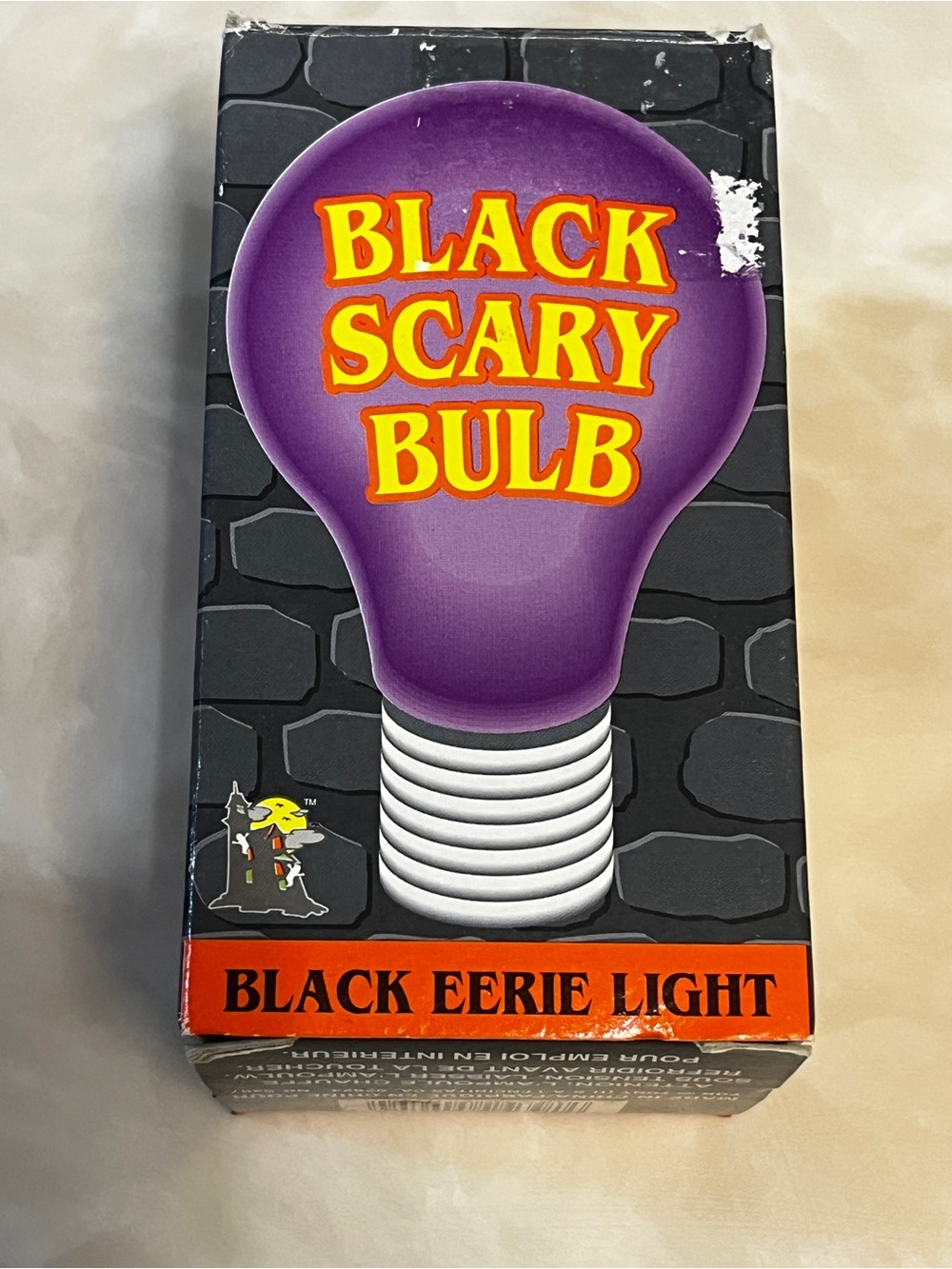 🎃 $3 ADD ON 🎃 Black Scary Bulb Black Eerie Light — Halloween Party Bulb